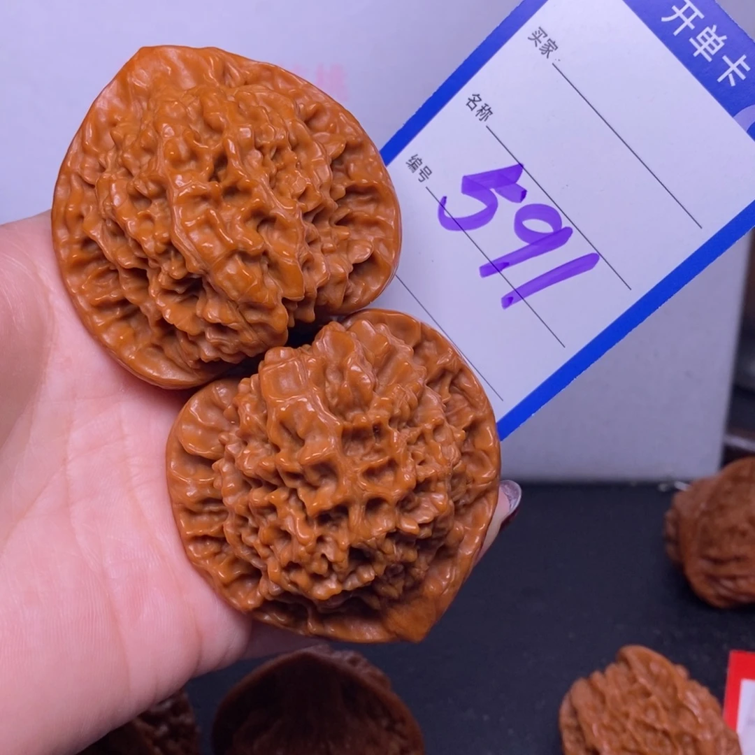 把件文玩核桃591/51.5官帽
