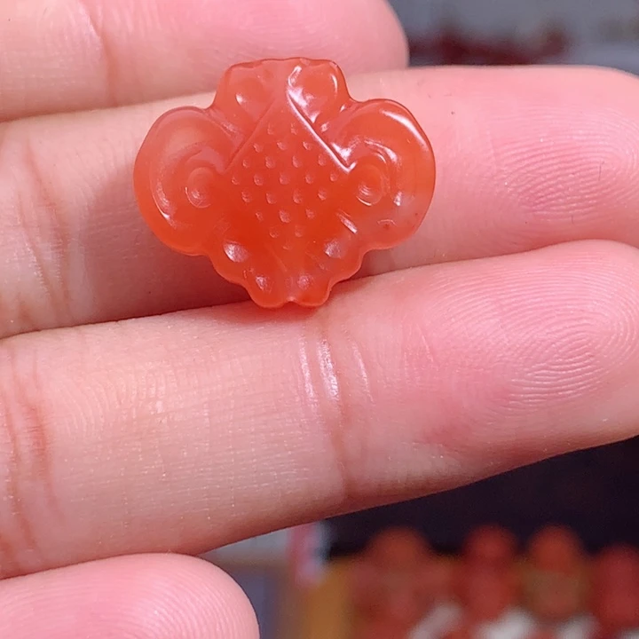 南红玛瑙未镶嵌南红中国结
