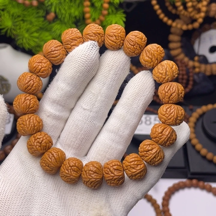 桃核吊坠荔枝纹14➕