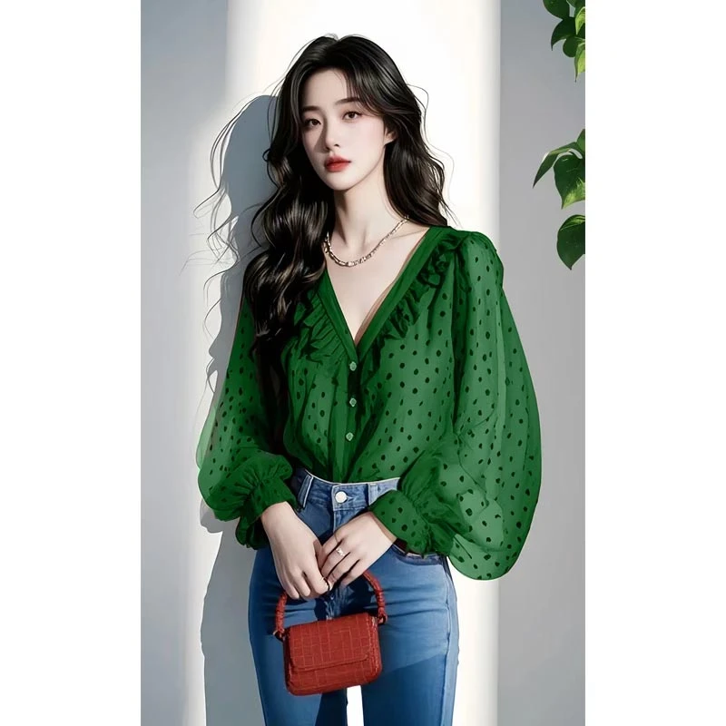 衬衫法式高级感女装2025年春秋季新款时尚百搭上衣设计感气质小众