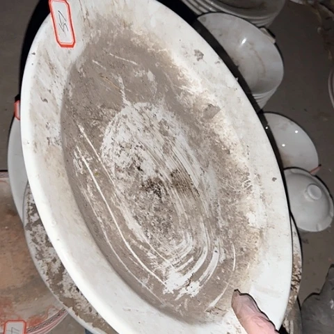 瓷片国营厂库存微瑕33厘米57