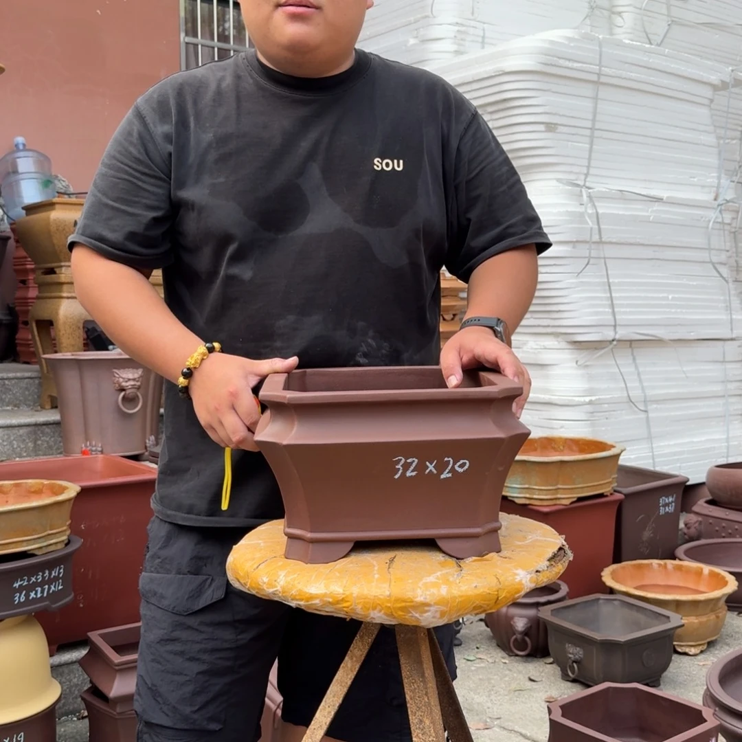 紫砂花盆紫砂花盆