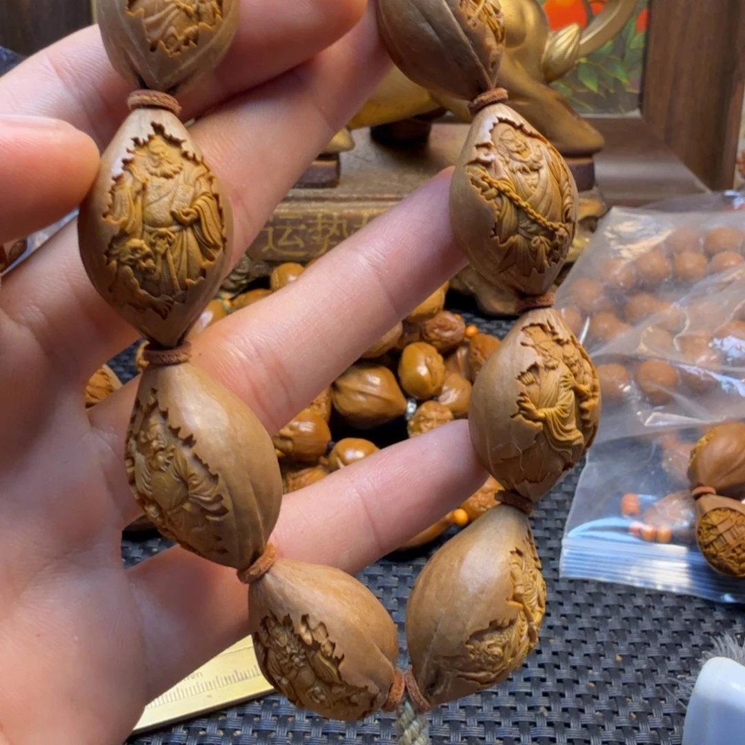 手串/手链橄榄核浮雕钟馗