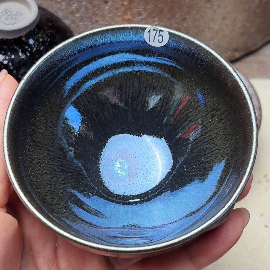 茶盏义兴龙窑建盏175微瑕