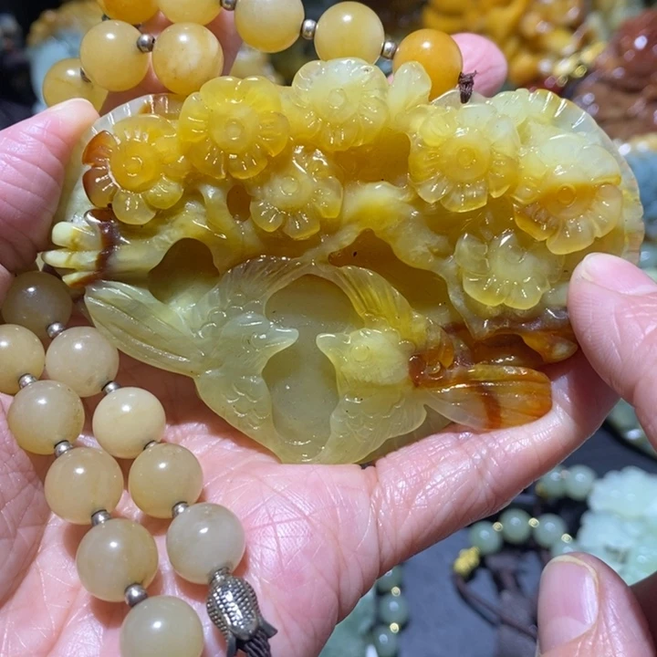 岫玉岫玉吊坠未镶嵌