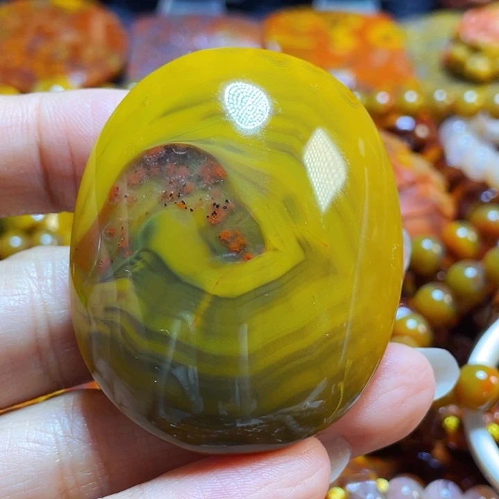 未镶嵌战国红吊坠玛瑙/玉髓