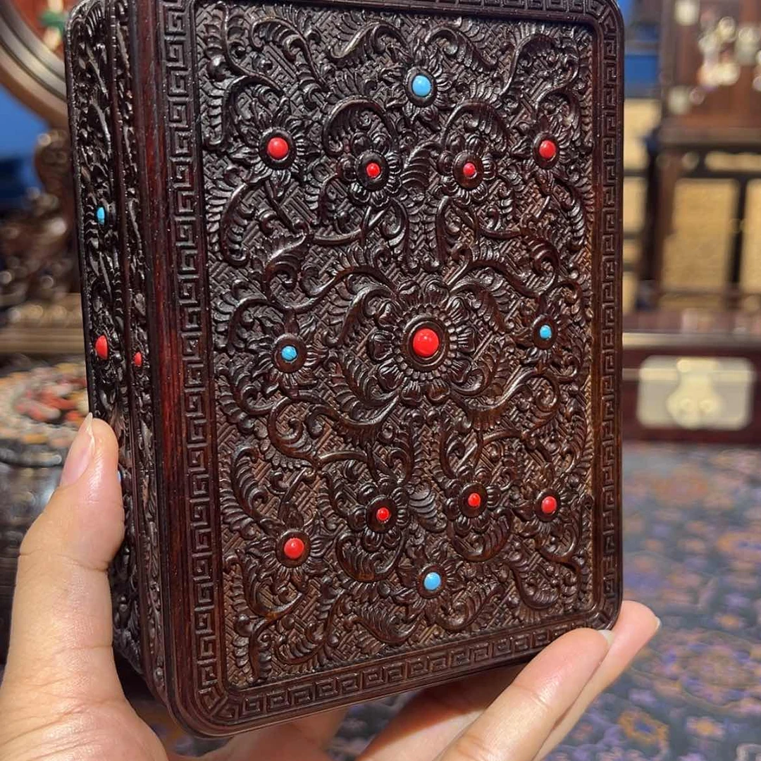 【闪购商品】红酸枝木类成套家具盒子