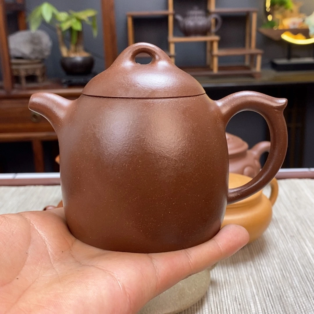 紫泥茶壶容量300毫升