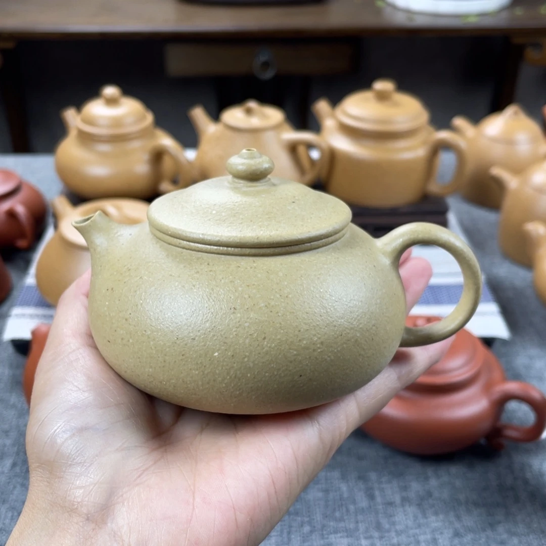 茶壶紫砂30目绿泥寒江180