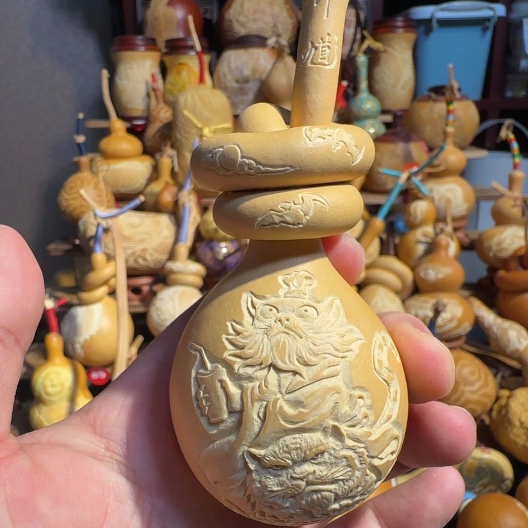有机玻璃钟馗双层