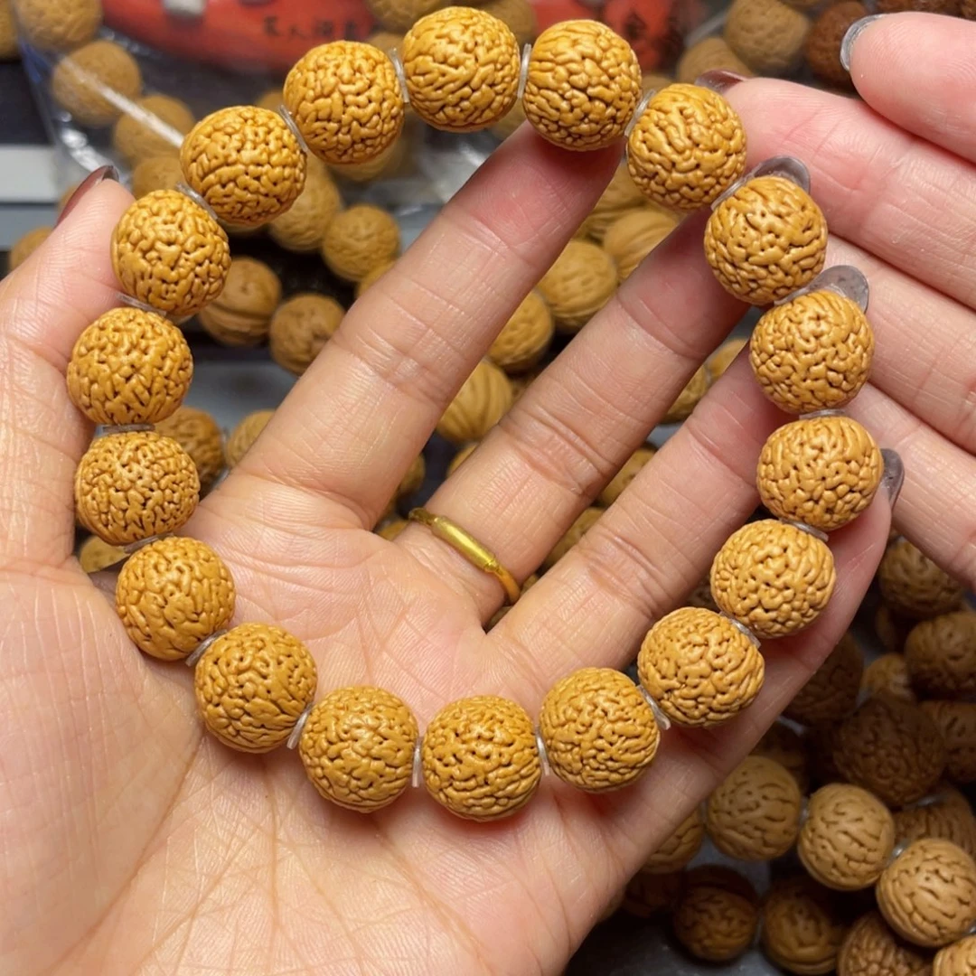 桃核手串14蚂蚁柳叶手串