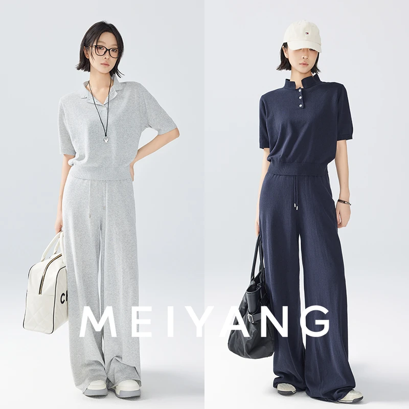 A美洋MEIYANG 老钱亚麻棉套装【商场同款】UPW联名棉麻-周二