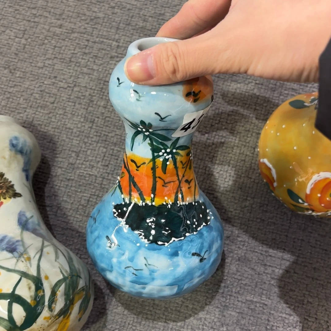 景德镇手绘高温釉下彩陶瓷茶具