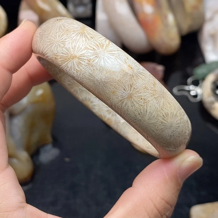 婷***姐硅化玉未镶嵌颈饰