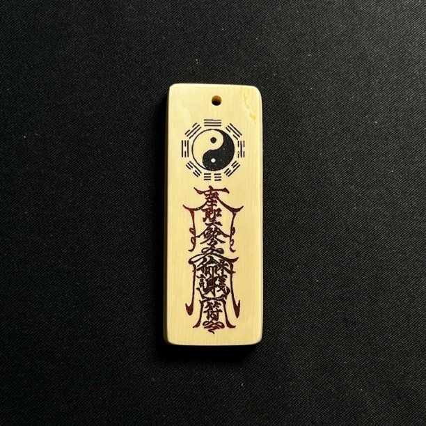 D6967 太极护身 只做天然猛犸牙