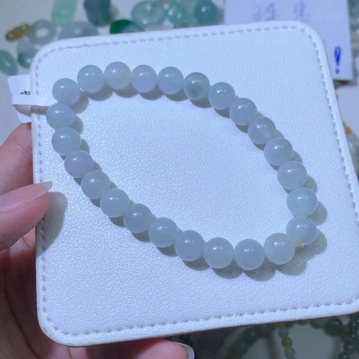 翡翠手链未镶嵌手串