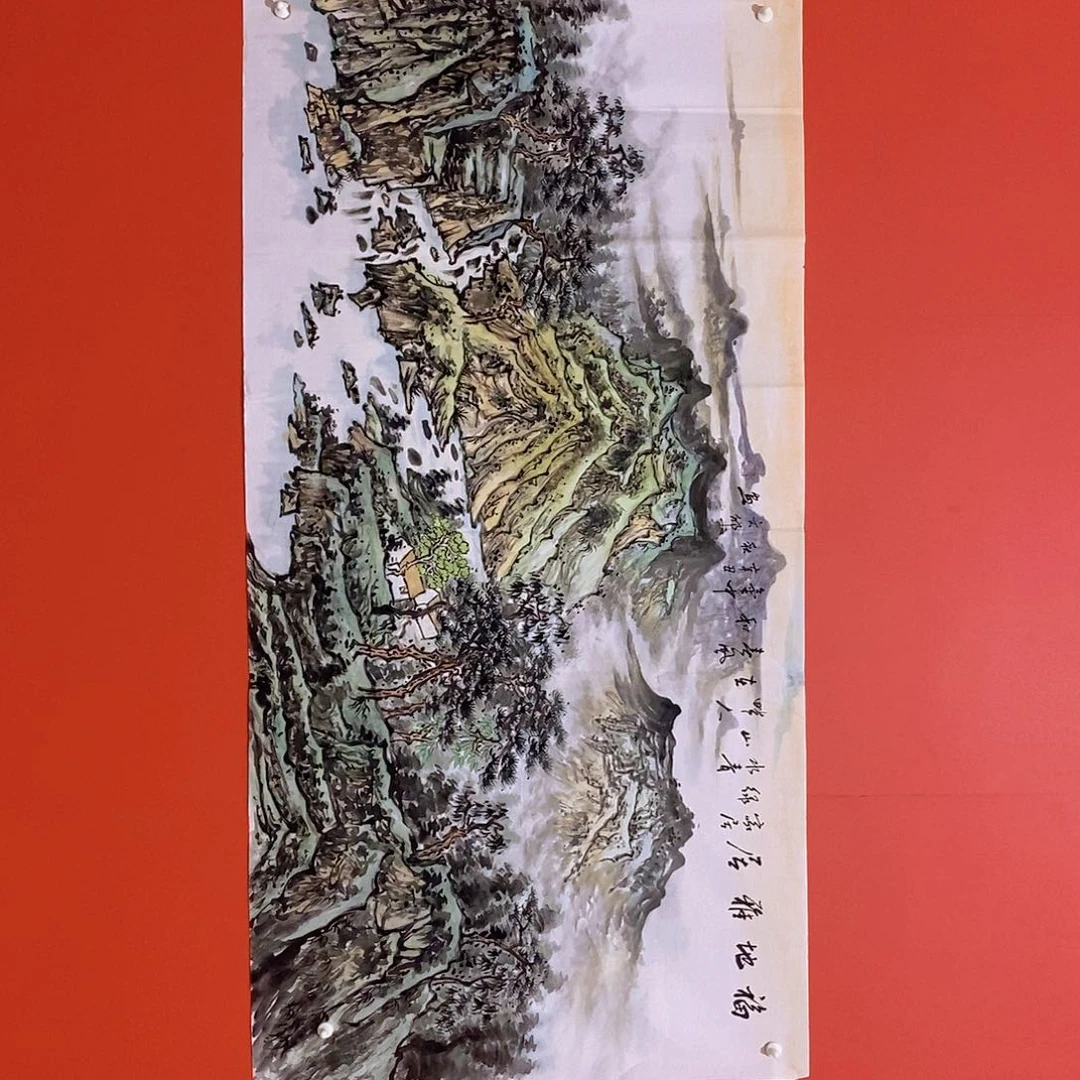 国画花鸟作品山水作品