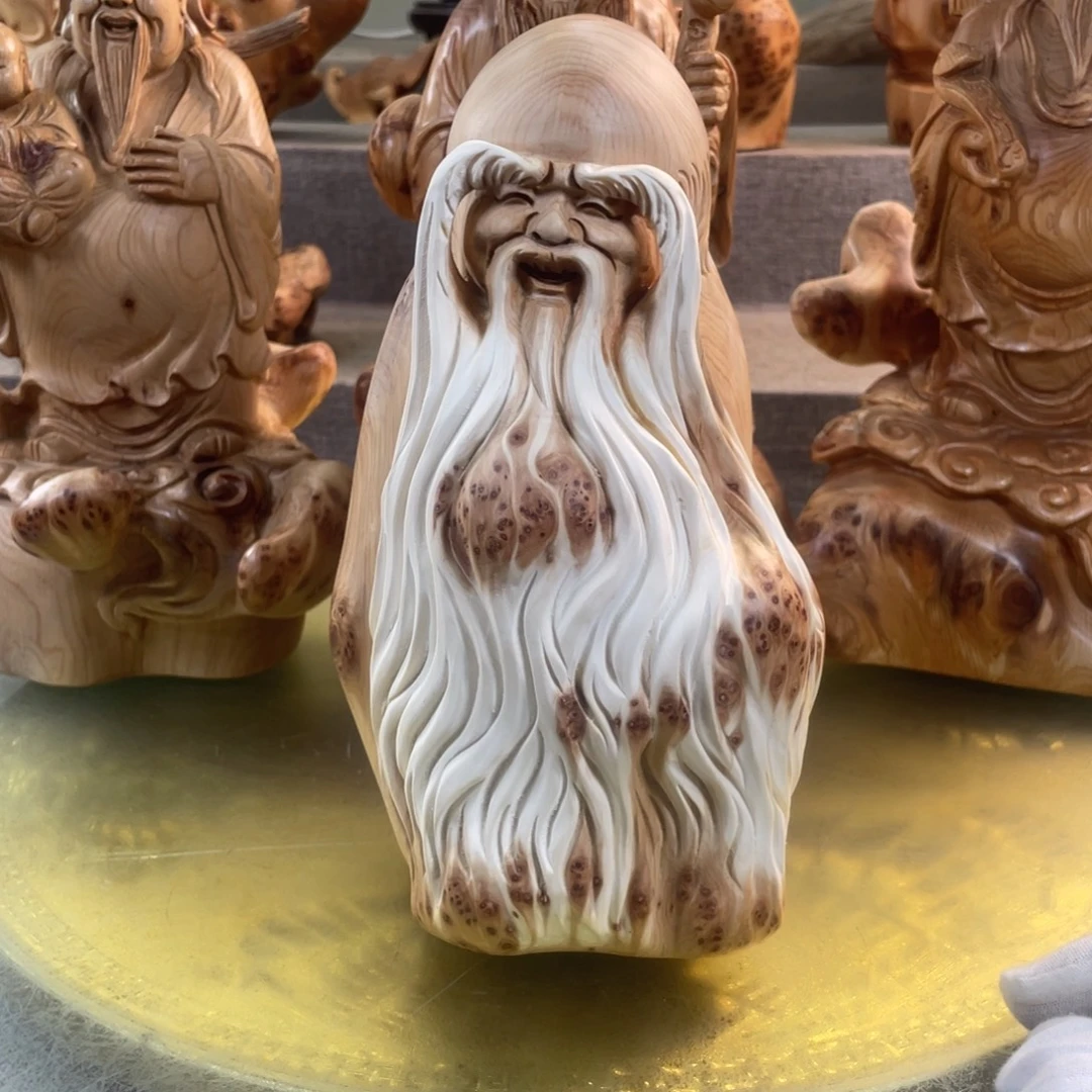 大***瑟柏木（崖柏）崖柏工艺品摆件