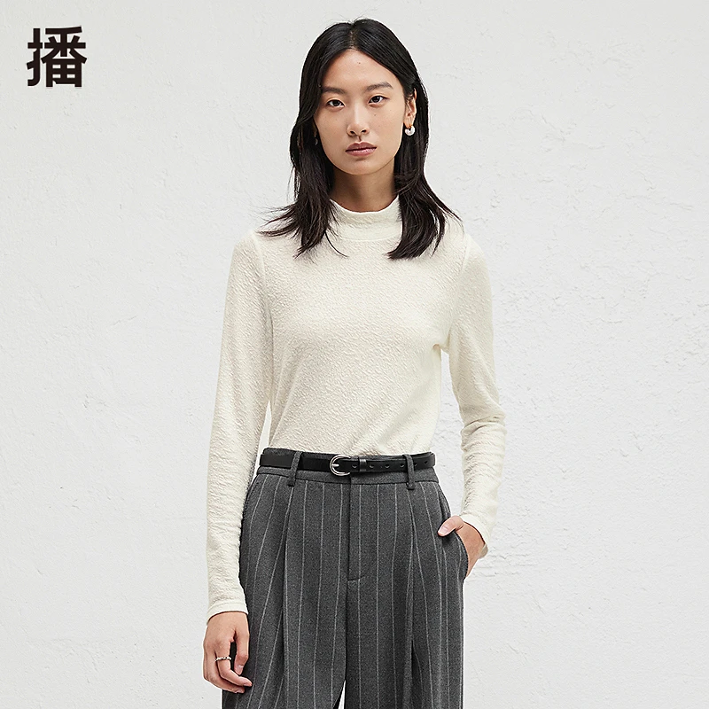【陈嘉尔专属】播时尚休闲立领设计T恤BDR4YD3999