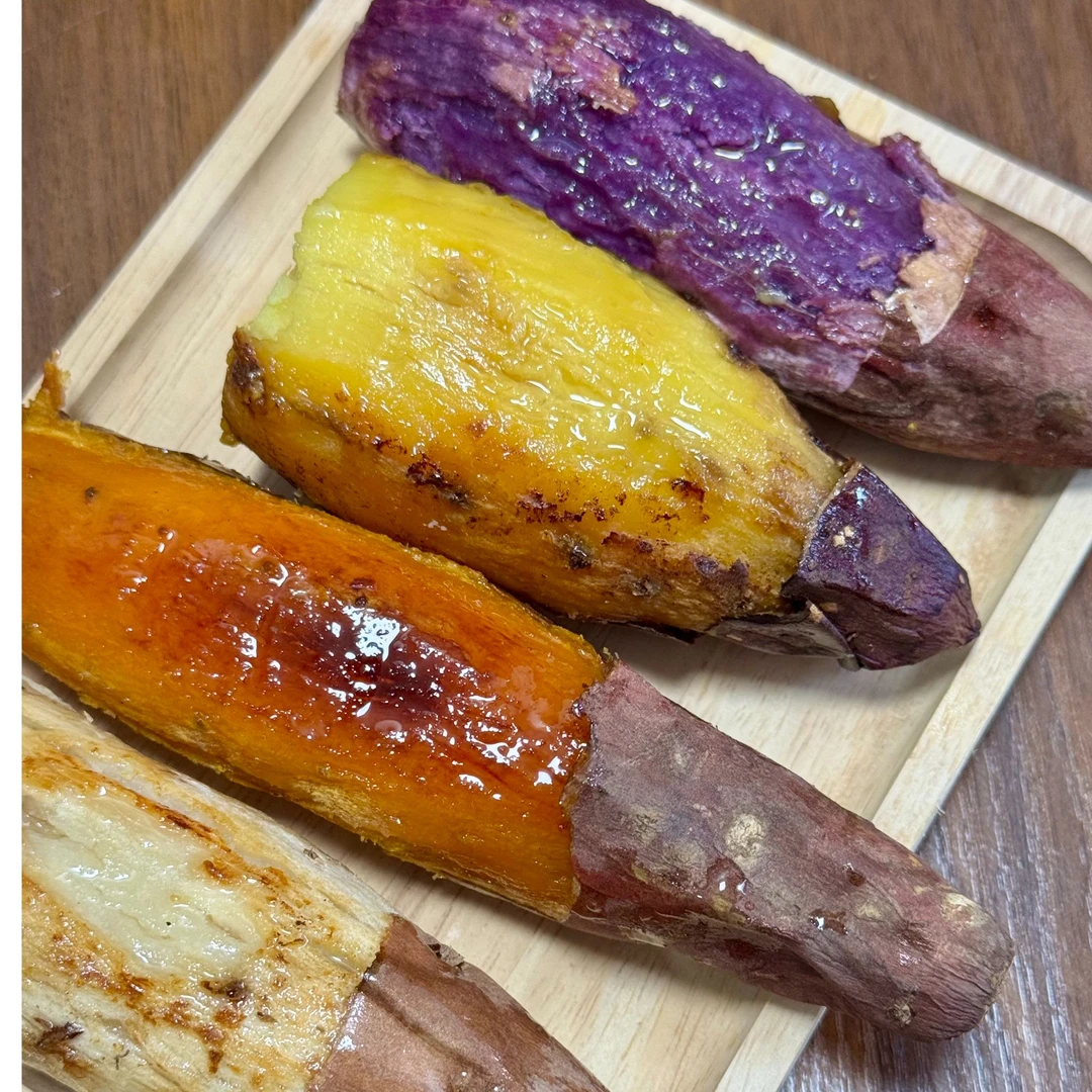 【四拼蜜薯组合】(烟薯、榴莲、哈密、紫薯)新鲜番薯红薯地瓜 S