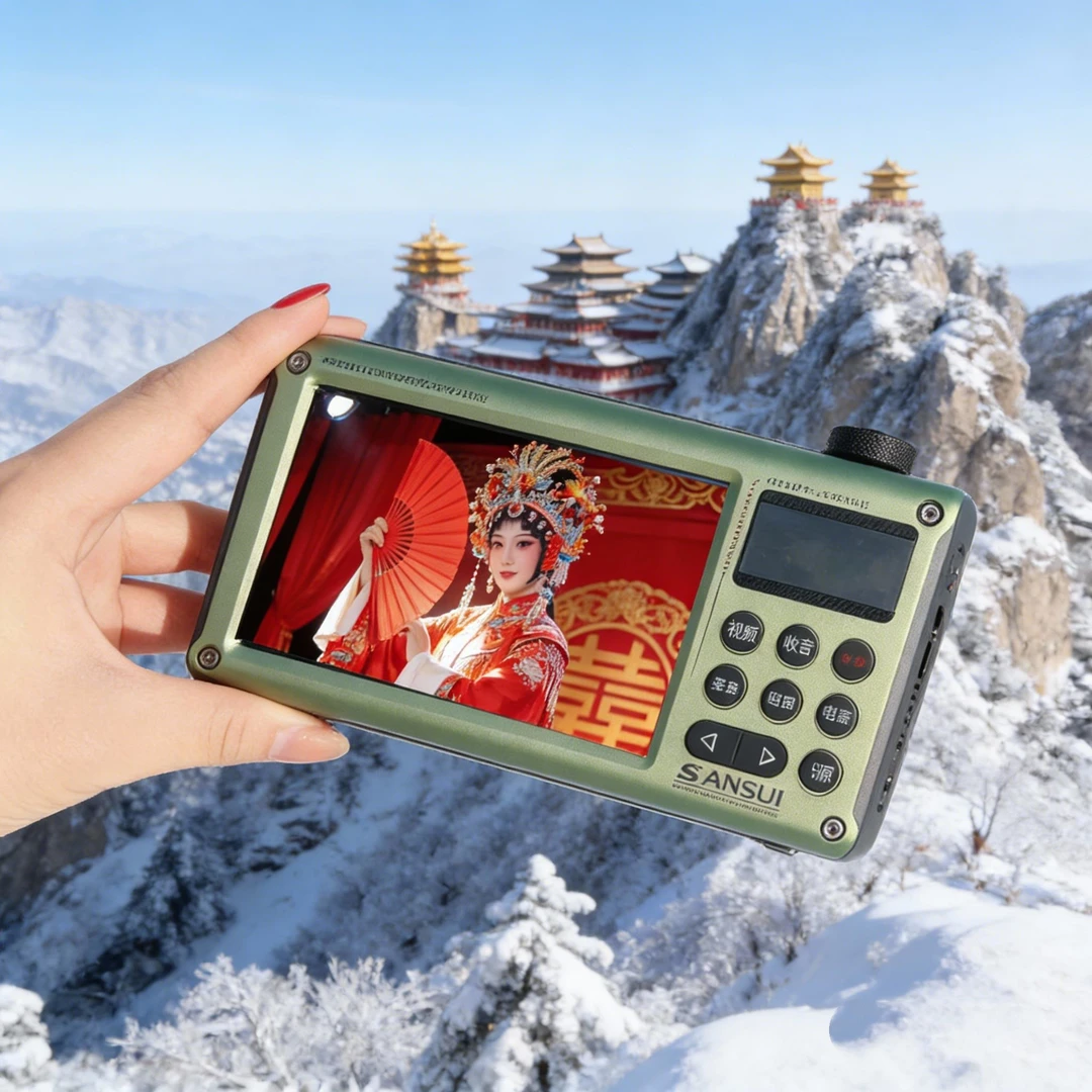 【新年贺岁礼包】新款多功能便携式蓝牙视频收音机老人专用看戏机