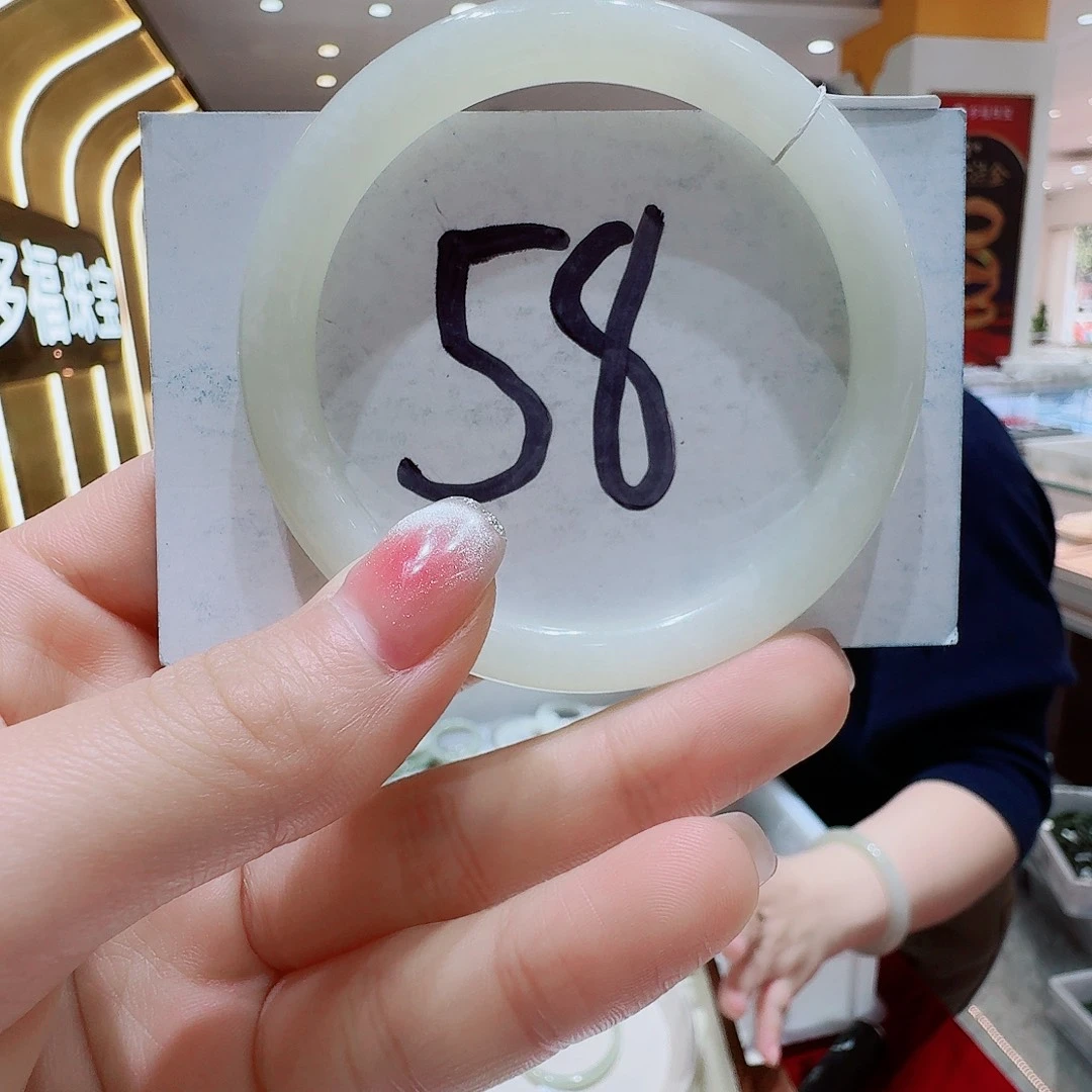 和田玉未镶嵌手镯214