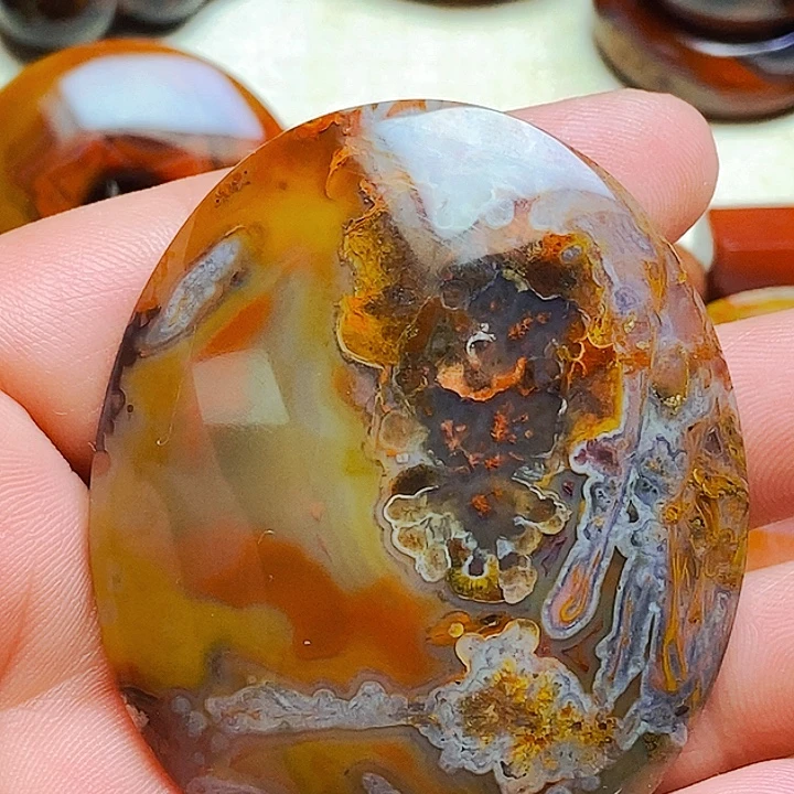 三***猫未镶嵌颈饰玛瑙/玉髓