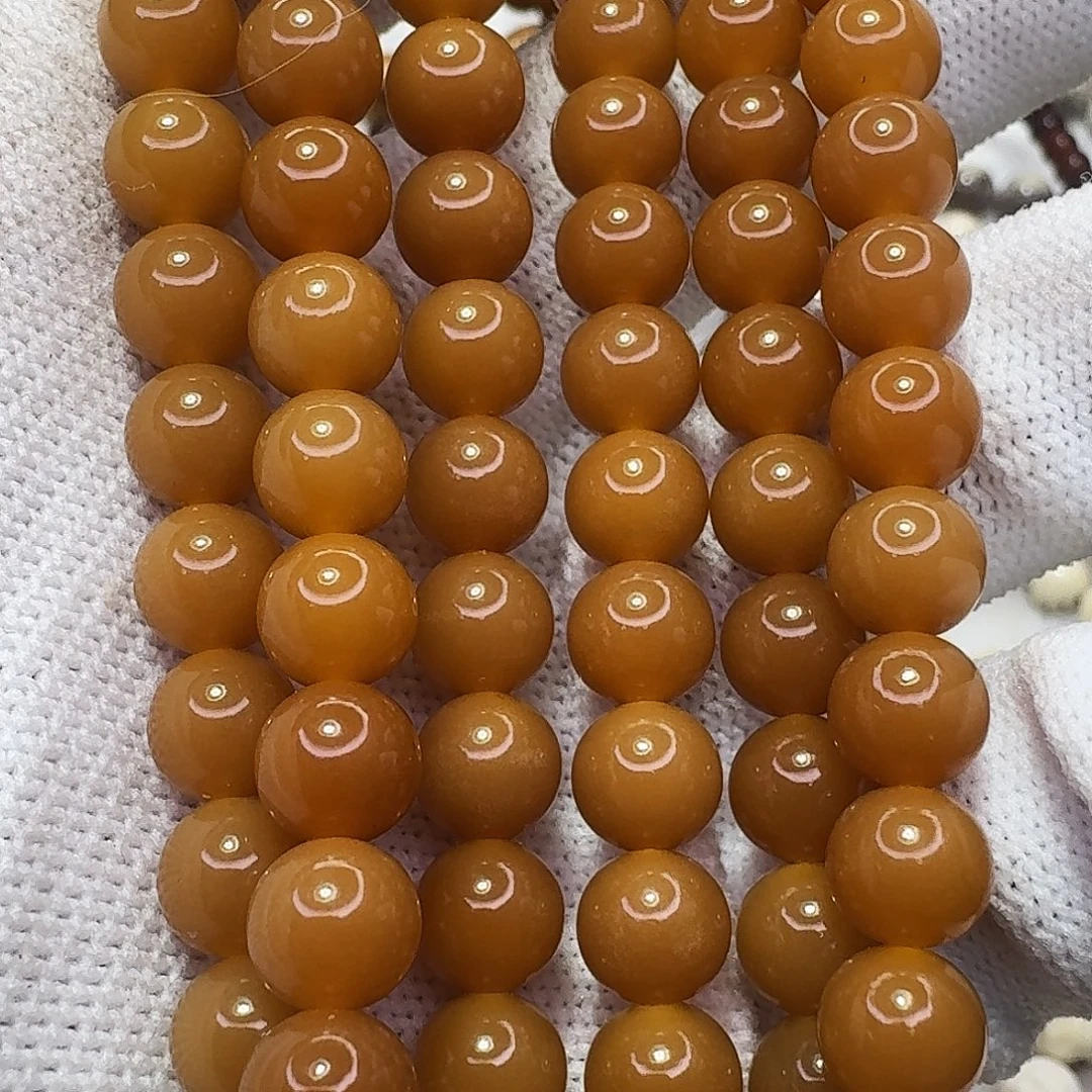 星月菩提吊坠77老料玉化菩提