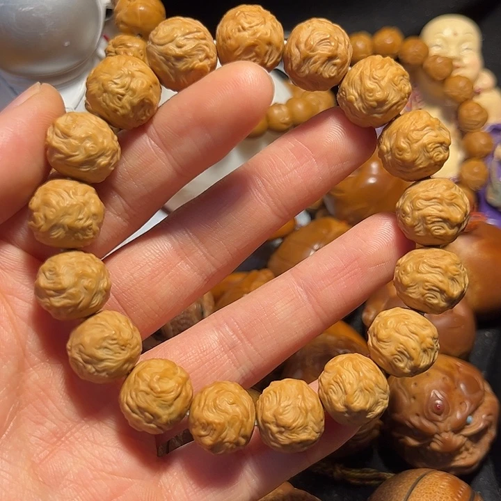 橄榄核手串/手链猴头游龙