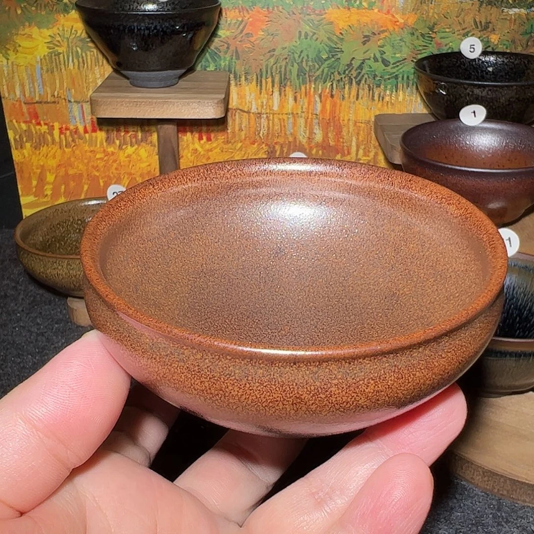茶盏北宋吴志强香炉铁锈