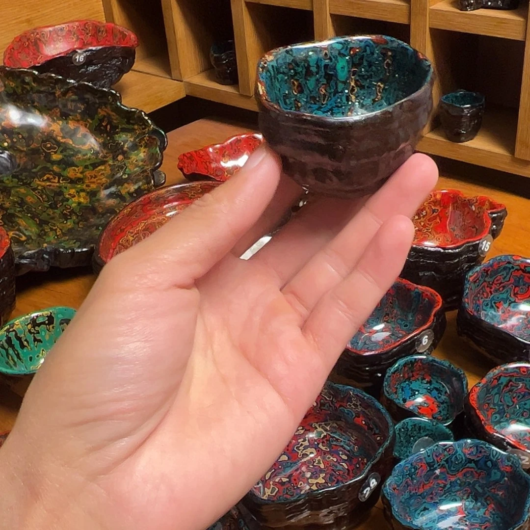 1***3大漆灵芝杯小杯一口杯