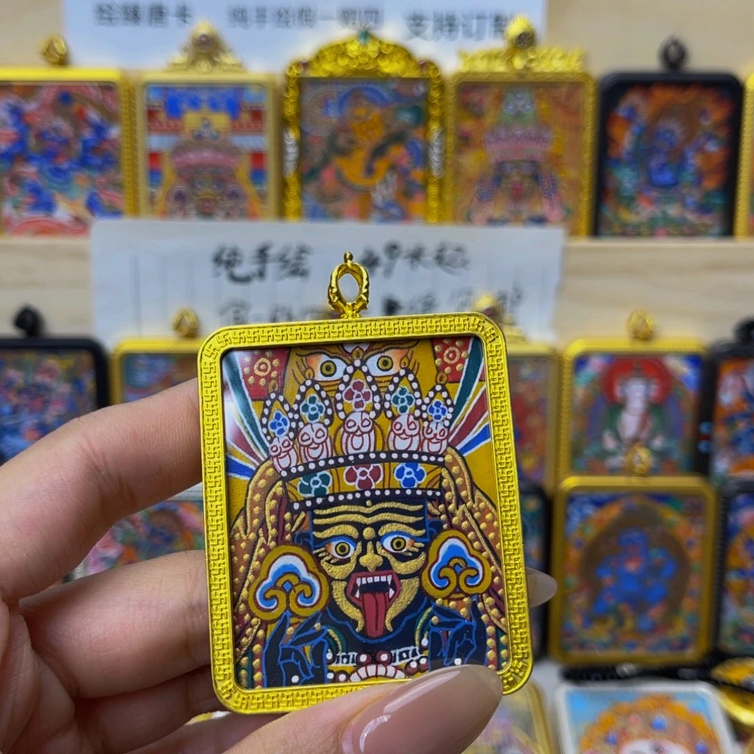 吊坠扎基拉姆纯手绘