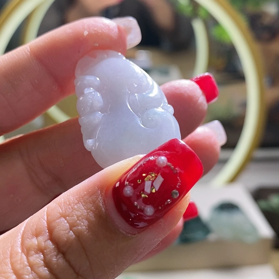 【闪购商品】翡翠颈饰未镶嵌如意