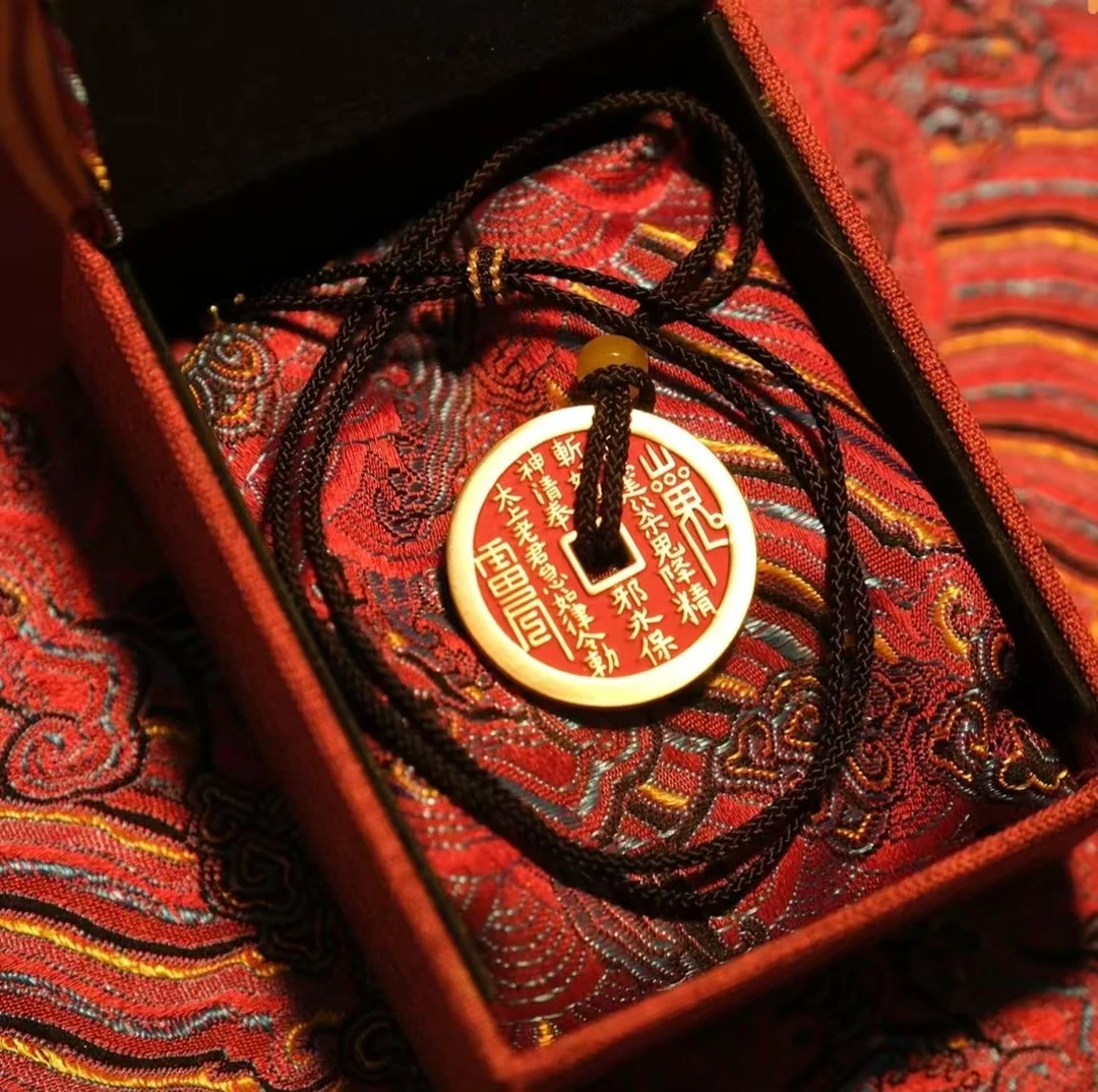 铜吊坠 手工正宗山花新中式挂件吊坠男女通用