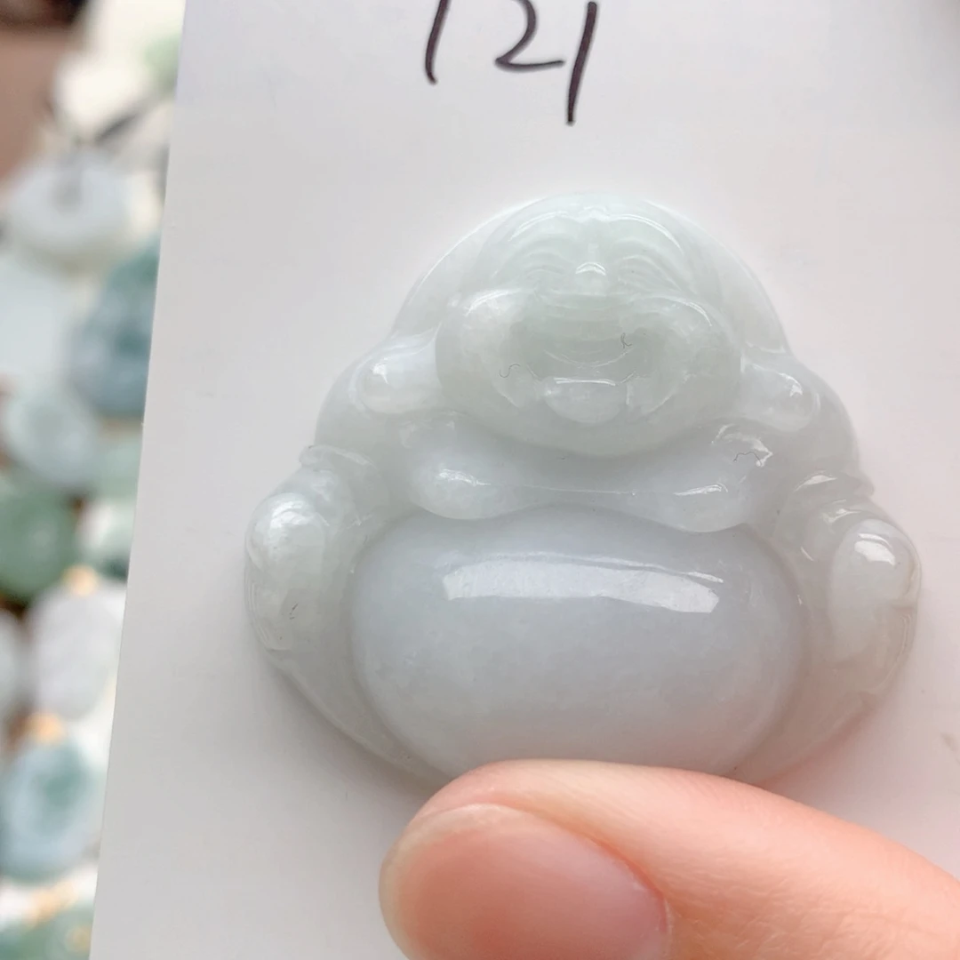 翡翠未镶嵌颈饰吊坠