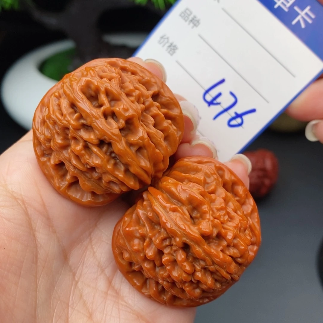 文玩核桃把件42四座楼476