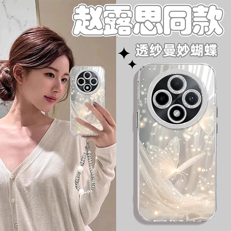 梦幻蝴蝶适用vivoY500手机壳Y500保护套vivo新款V2506A高颜值vovo