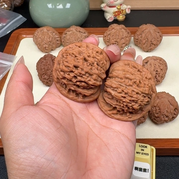 文玩核桃把件全品四座楼44