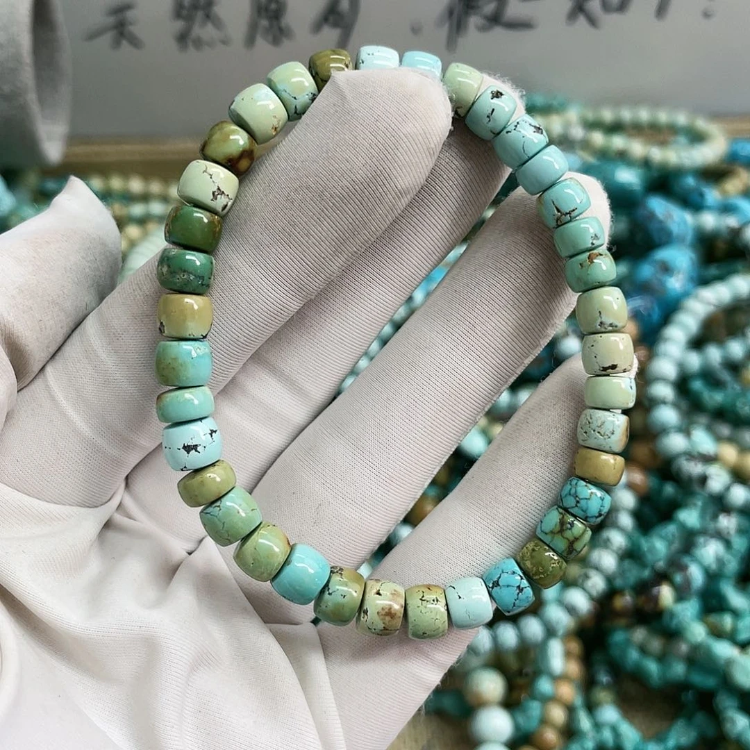 【闪购商品】绿松石珠宝奇石未镶嵌卡6