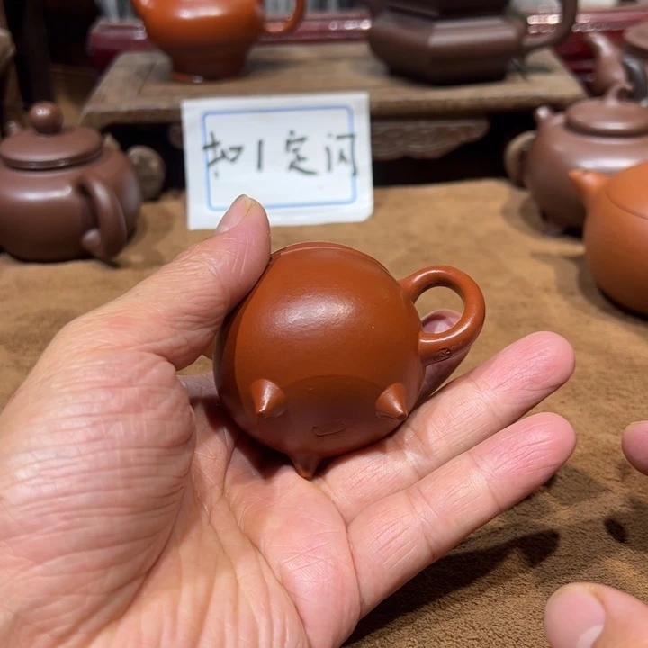 茶壶紫砂花*海宜兴紫砂