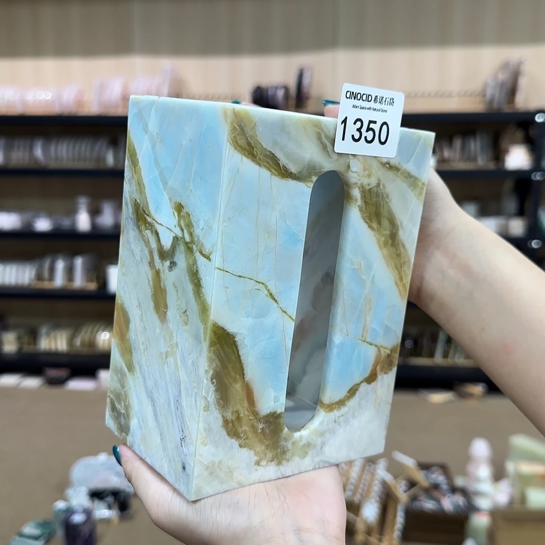 石材1350马代纸巾盒新货