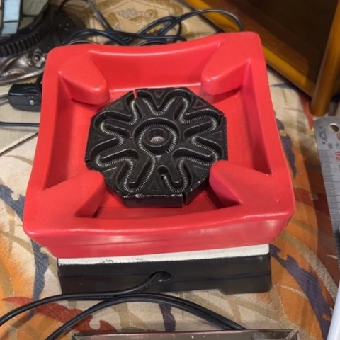 蜜安罐瓷香炉锡茶则