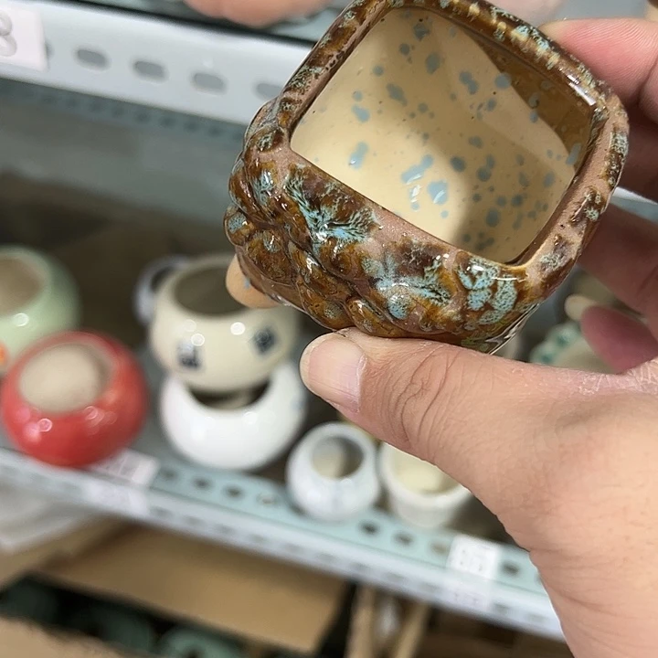 微瑕陶瓷花盆满9.9发