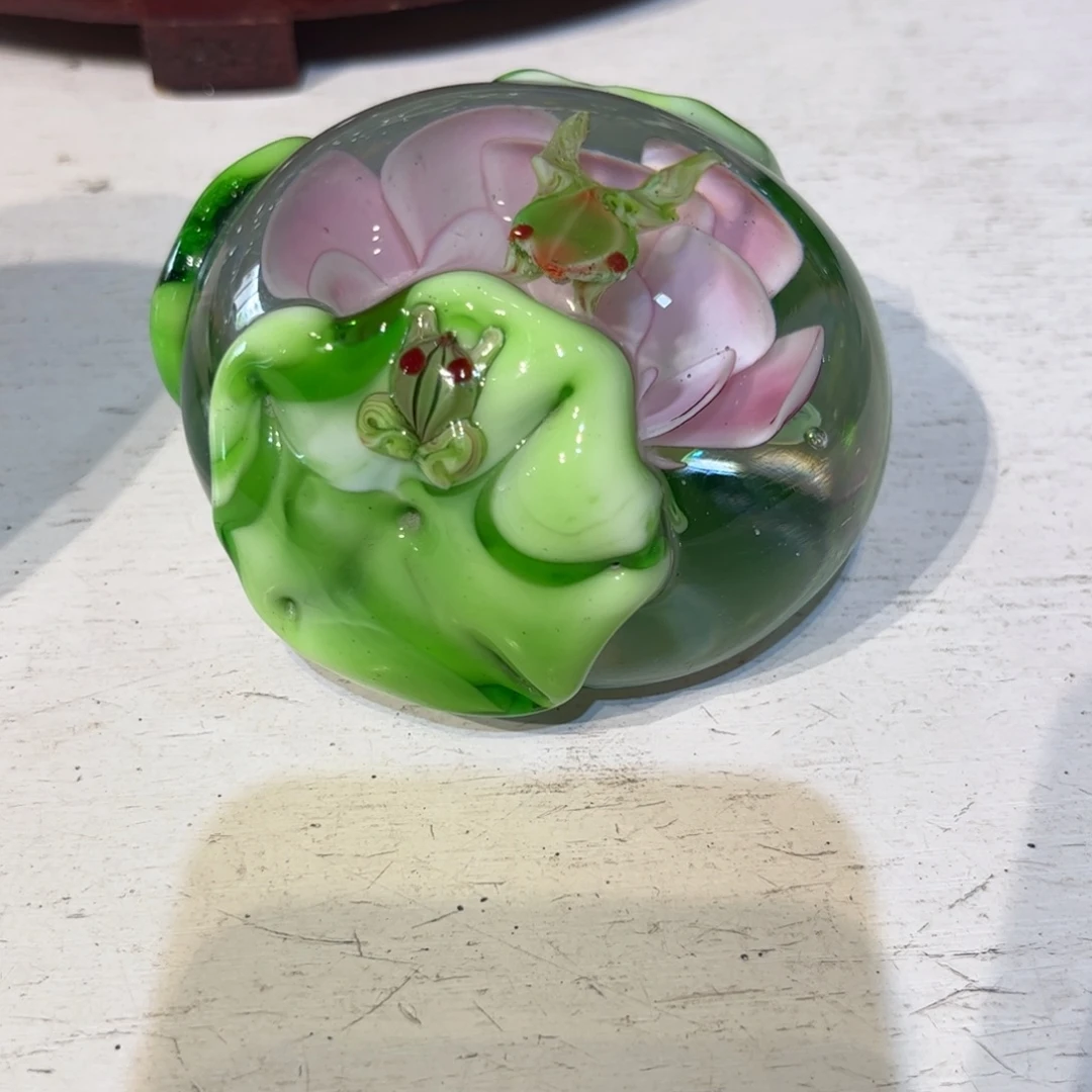 I***y琉璃手工艺品纯手工瑕疵炸裂