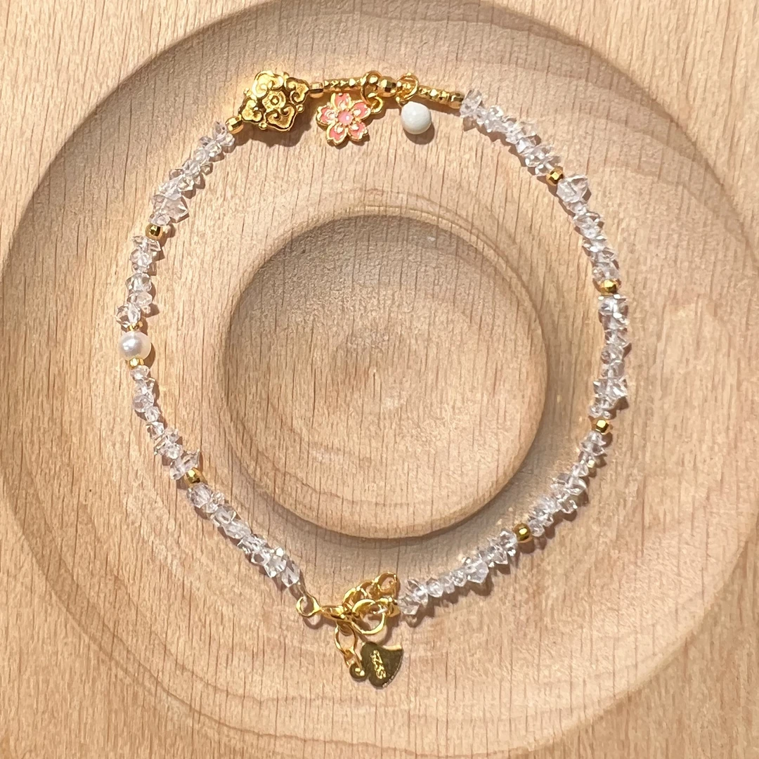 S925闪灵水晶手链 KT24042227