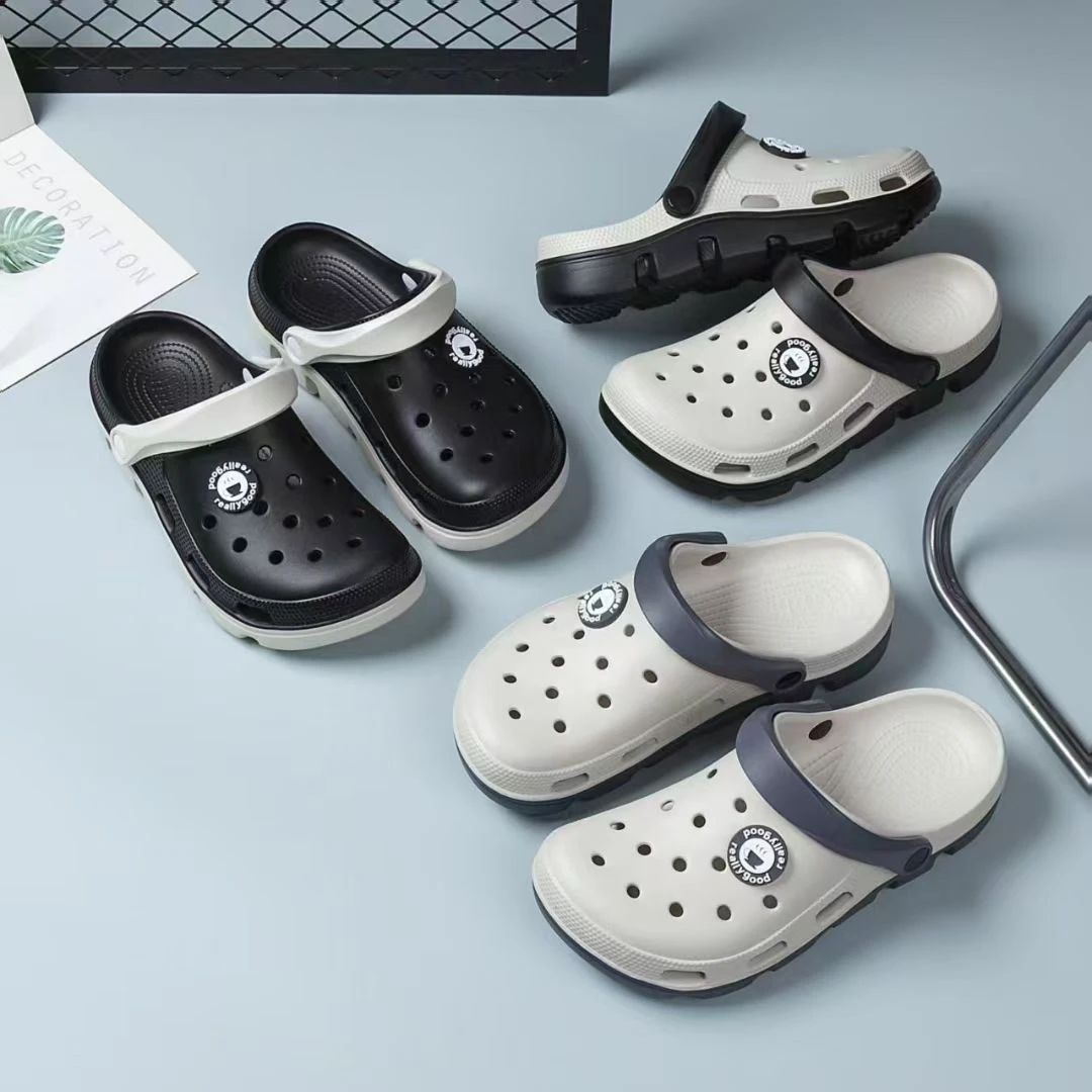 简约时尚男女花园鞋洞洞鞋拖鞋夏季凉鞋
