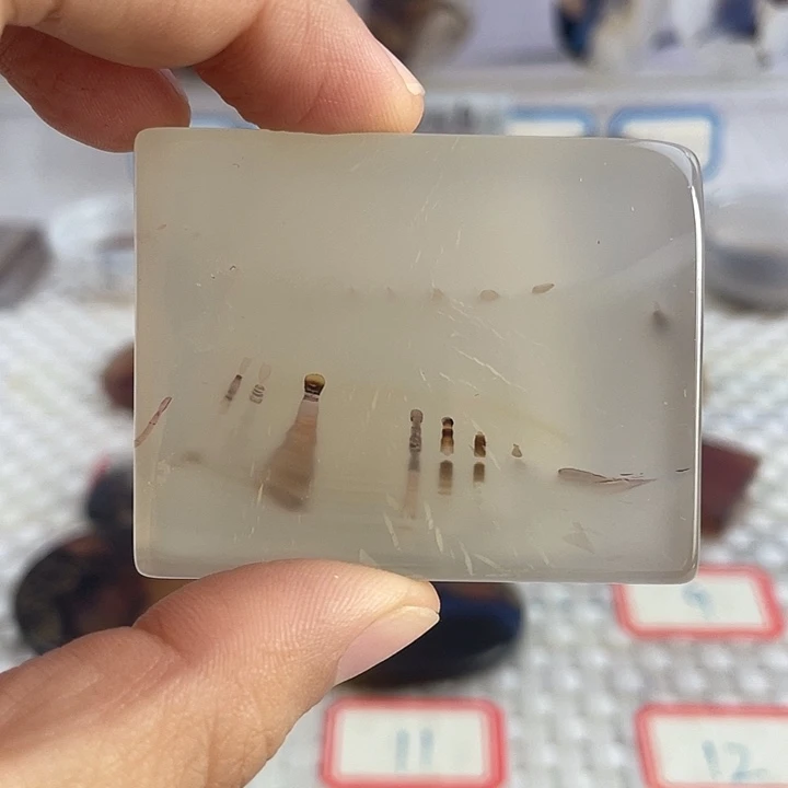 玛瑙/玉髓合金颈饰