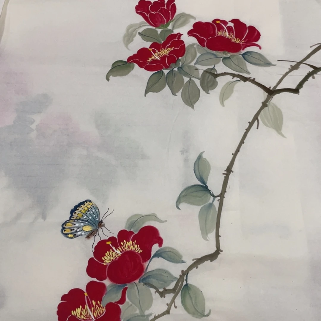 国画王亚萍老师绘画