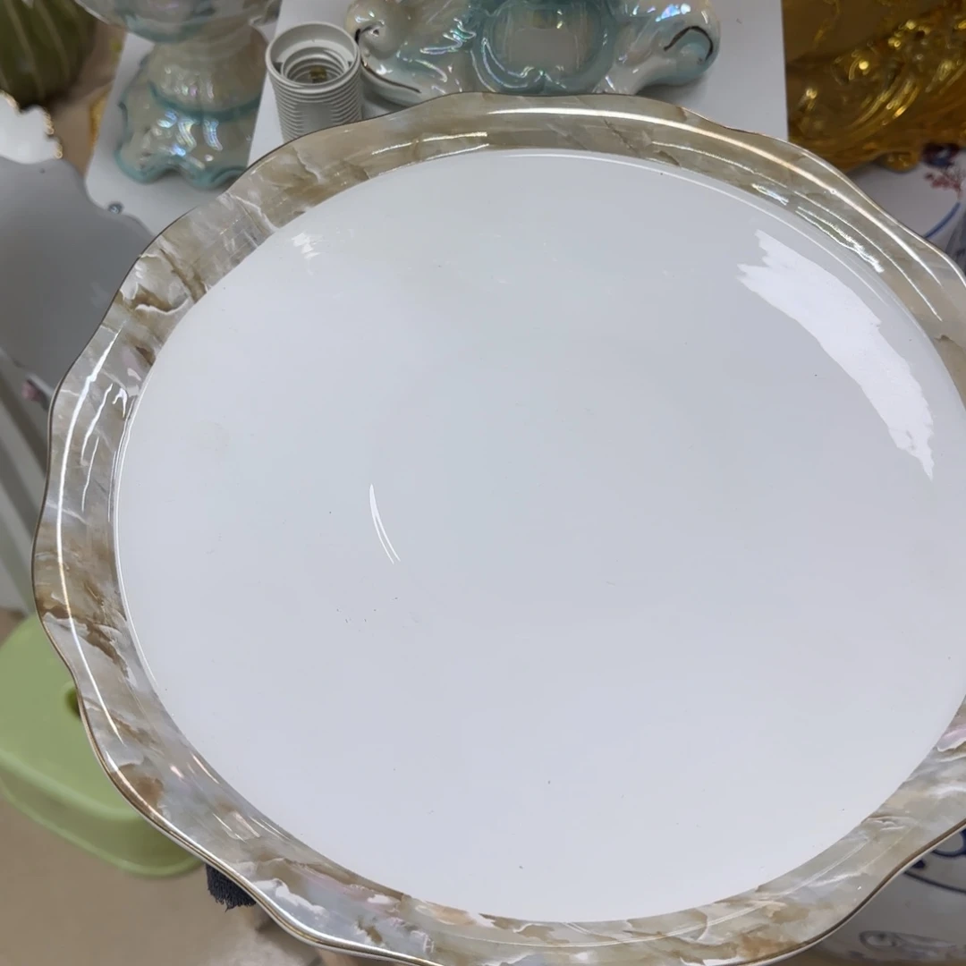 瓷片陶瓷工艺花瓶摆件