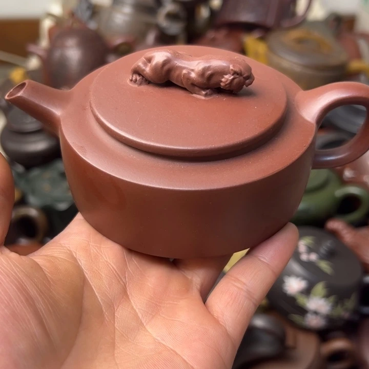 紫砂茶壶紫砂壶尾巴断了